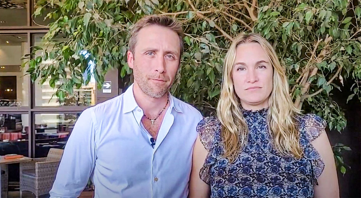 Phillipe Cousteau, nieto del documentalista Jacques Cousteau, visitó la Antártica junto a su esposa, la periodista Ashlan Gorse Cousteau, para promover la campaña #CallOnCCAMLR que buscar proteger el océano que rodea el continente blanco.