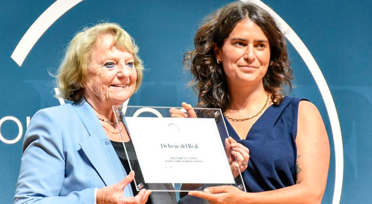  La geóloga chilena fue premiada como una de los talentos jóvenes en el programa L'Oréal-UNESCO For Woman in Science, que destaca a mujeres científicas de todo el planeta.
