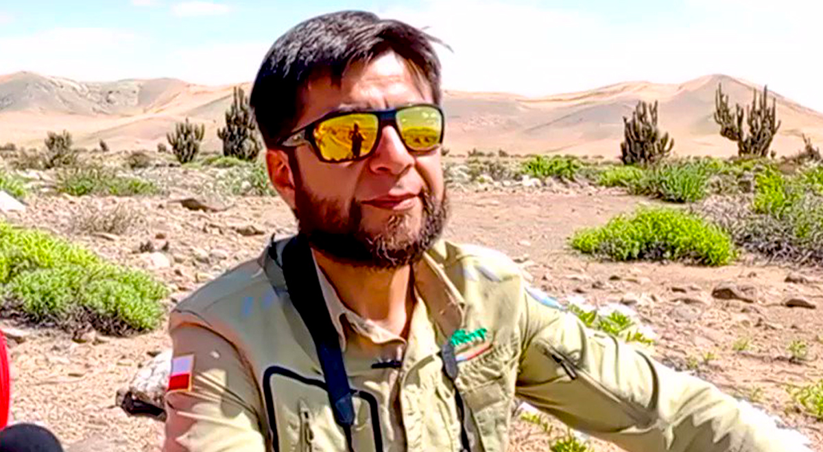  César Pizarro es Jefe de la Sección de Conservación de la Diversidad Biológica de Conaf Atacama y ha sido uno de los principales impulsores en la creación de instancias y normativas para proteger el Desierto Florido.