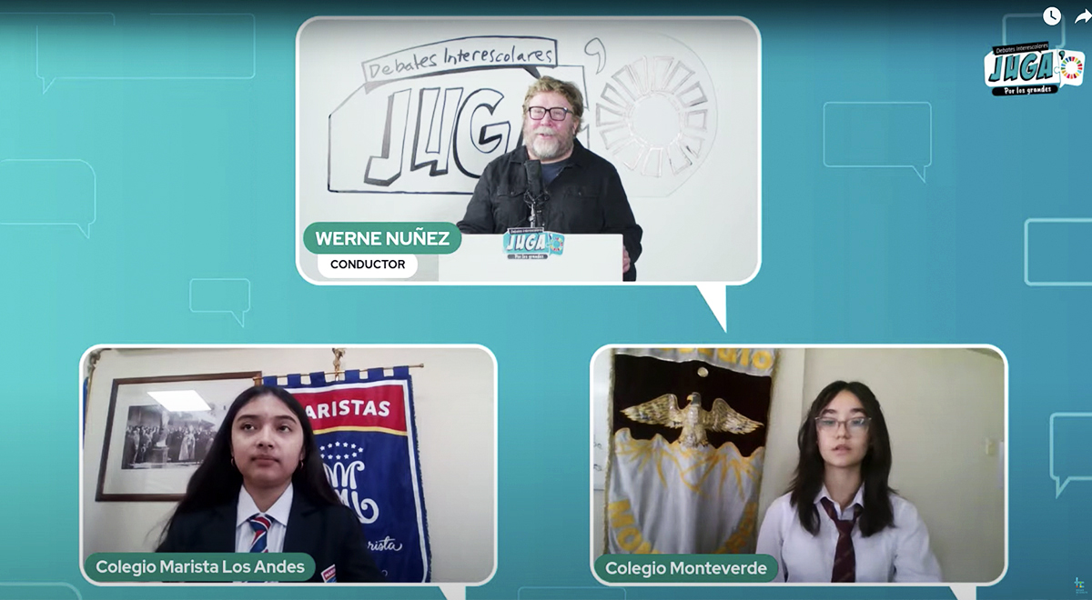 En su cuarta edición, estos debates reúnen a alumnos y alumnas de octavo a cuarto medio de establecimientos de todo Chile para debatir sobre la situación de las personas mayores en nuestro país.